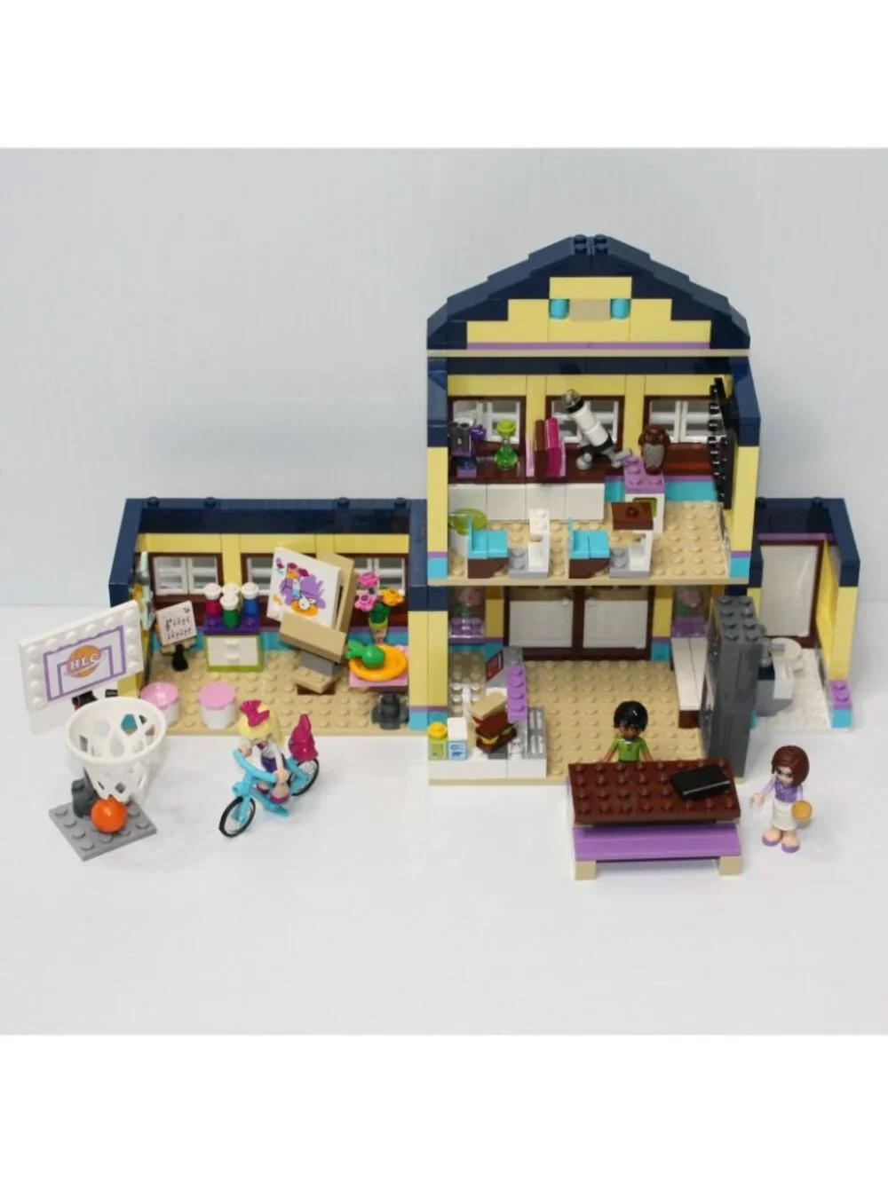 Lego Friends Heartlake High School Complete Set 41005 with Instructions NO Box